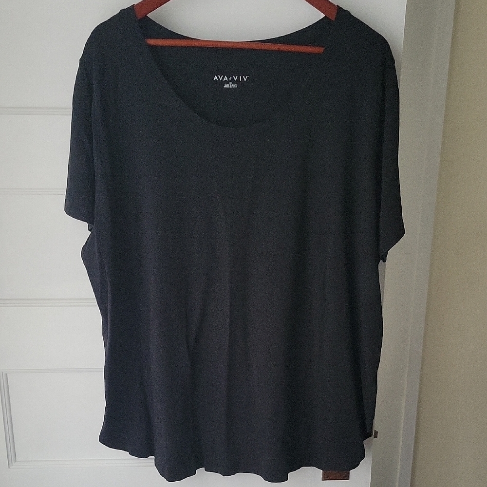 Ava & Viv Black T-Shirt